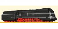 Deutsche Reichsbahn DRG AS #06 001 HO 1940 Black Scheme Aerodynamically Plated 3-Cylinder Steam Locomotive & Tender DCC & Sound & Smoke