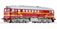Československé Dráhy ČSD #T679 1502 HO Sergej Red Yellow Flash Scheme Class 120 (781) Diesel Locomotive DCC & Sound