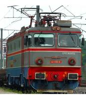 Căile Ferate Române CFR Marfă #40-0910-6 HO Gri Linii Roșii Albastre Scheme Class 40 (060-EA) Electric Locomotive DCC & Sound