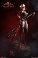 Vampire Slayer In A Red & Black Outfit The Female Warrior Sexy Sixth Scale Collectible Figure