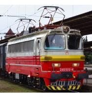 Železničná spoločnosť Slovensko ZSSK #240 022-4 HO Ivory Red Yellow Front Line Scheme Class S499.0 LAMINATKA Electric Locomotive DCC & Sound