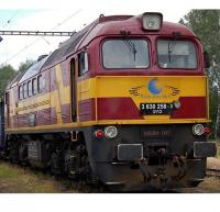Rail Polska #3 630 25X X Sergej Red Yellow Stripe Scheme Class M62M Diesel-Electrcic Locomotive for Model Railroaders Inspiration