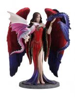 Mistress & Dragons Premium Figure Diorama drčí víla soška