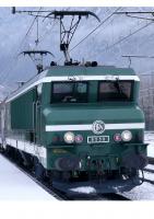 Société nationale des chemins de fer français SNCF #6550 HO Nez Cassé Vert Blanc Maurienne 21000 Class CC 6500 Electric Locomotive DCC & Sound