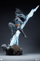 Batman Atop A Joker-Faced Gargoyle Base The Dark Knight Returns Premium Format Figure Diorama