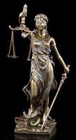 Lady Justice The Bronzed Colored SMALL Premiun Format Figure