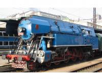 Československé Dráhy ČSD #477.0XX HO Papoušek Blue Scheme Class 477.0 Steam Locomotive DCC Ready