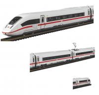 Deutsche Bahn DB AG #9005 HO Intercity-Express ICE 4 Class 412/812 High Speed Train 2 Electric Engines & 2 Coaches (4-Unit Pack) DCC & Sound