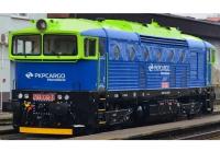 PKP Cargo S.A. #753 732-7 HO Brejlovec Dark Blue Green Rooftop Class 753 Diesel-Electric Locomotive DCC & Sound