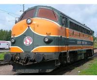 TÅGAB #MY1108 HO  Great Northern Scheme Class TMY 106 Diesel-Electric Locomotive DCC & Sound