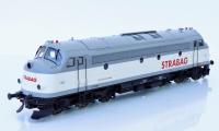 STRABAG Rail AG #1147 HO Gammeldanskar Grå Hvid Scheme Class MY (V 170) Diesel-Electric Locomotive DCC & Sound