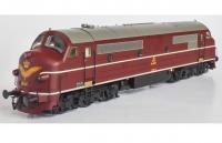 Danske Statsbaner DSB #1108 HO Gammeldanskar Sort Rød Vingehjul Scheme Class MY Diesel-Electric Locomotive DCC & Sound