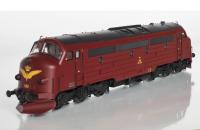 Danske Statsbaner DSB #1150 HO Gammeldanskar Sort Rød Vingehjul Scheme Class MY (Di 3) Diesel-Electric Locomotive DCC & Sound