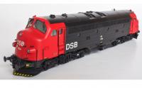 Danske Statsbaner DSB #1104 HO Gammeldanskar Sort Rød Scheme Class MY (NSB Di 3a) Diesel-Electric Locomotive DCC Ready