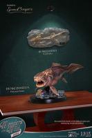 Dunkleosteus The Devonian Largest Fish & Dunkleosteus Fossil Wonders of the Wild Statue Diorama (2-Unit Pack)