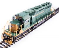 Reading Blue Mountain and Northern Railroad RBMN #3057 HO Green & Yellow Scheme SD40-2 Diesel-Electric Locomotive DCC & Paragon4