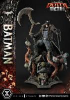BATMAN Atop A Barbatos-Themed Base The DARK NIGHTS DEATH METAL Third Scale Statue Diorama