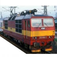 Československé Dráhy ČSD #372 008-3 HO Turbobastard Yellow Red Scheme Class ES 499.2 Electric Locomotive DCC & Sound