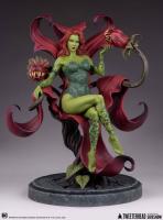 Poison Ivy Atop A Deadly Venus RED Flytrap Throne The DC Comics Maquette