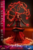 Elizabeth Olsen As Wanda Maximoff AKA Scarlet Witch The Multiverse of Madness Movie Masterpiece DELUXE Sixth Scale Figure