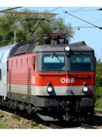 Österreichische Bundesbahnen ÖBB #1144 286-2 HO Red White Grey Scheme Class 1044/1144 Electric Locomotive DCC & Sound