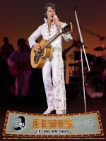 Elvis Aaron Presley In A White Concho Jumpsuit The Las Vegas Legends Sixth Scale Statue