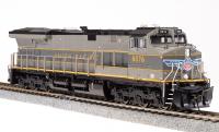 Union Pacific UP #8076 HO TTG Grey Yellow Stripe Scheme GE ES44AC Diesel-Electric Locomotive DC DCC & Paragon4 Sound & Smoke