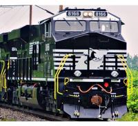 Norfolk Southern NS #8102 HO Black White Horsehead Class GE ES44AC Diesel-Electric Locomotive DCC & Paragon4 Sound & Smoke