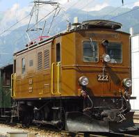 Der Rhätischen Bahn RhB SBB/CFF/FFS #222 0m Scale Green Grey Scheme Class Ge 2/4 Electric Locomotive DCC & Sound
