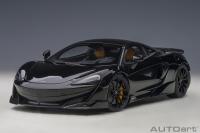 McLaren 600LT 2019 Onyx Black 1/18 Die-Cast Vehicle