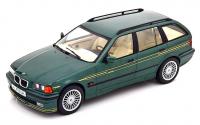 BMW Alpina E36 3 Series B3 3.2 Touring 1995 Green Metallic 1/18 Die-Cast Vehicle