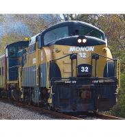 Chicago Indianpolis & Louisville (Monon) Railway MON/CIL #32 HO Gold Dark Green Scheme Class EMD BL2 Diesel-Electric Locomotive DCC & LokSound