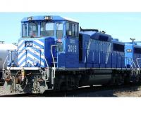 CIT Group/Capital [Equipment] Finance, Inc CITX/CEFX #2015 Blue Striped White Front Scheme Class EMD GP20D Yard-Switcher Diesel-Electric Locomotive for Model Railroaders Inspiration