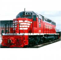 Colorado and Southern Railway C&S #878 HO Grey Top Red White Front Stripes Scheme Class EMD SD40 Diesel-Electric Locomotive DCC & Tsunami2 Soundtraxx