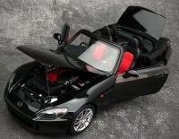 Honda S2000 AP2 Berlina Black 1/18 Die-Cast Vehicle