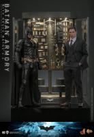 Christian Bale As Batman & Bruce Wayne & Armory 2.0 The Dark Knight Sixth Scale Figure Diorama (2-Unit Pack)
