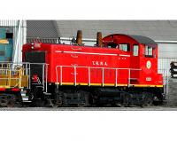 Terminal Railroad Association of St. Louis TRRA #1230 Red Yellow White Scheme Class EMD SW1200 Yard-Switcher Diesel-Electric Locomotive for Model Railroaders Inspiration