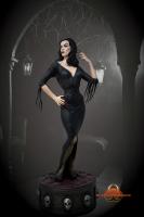 Maila Nurmis Look As VAMPIRA In A Fitting Full-Length Black Dress Sixth Scale Collectible Figure