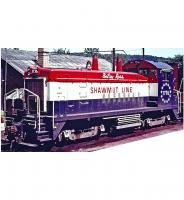 Pittsburg and Shawmut Railroad P&S #1776 (236) Betsy Ross Bicentennial Red White Blue Scheme Class EMD SW9 Yard-Switcher Diesel-Electric Locomotive for Model Railroaders Inspiration