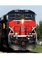 Iowa Interstate Railroad IAIS #513 HO Rock Island HERITAGE Black Red Scheme Class GE ES44AC Tier 4 GEVO Diesel-Electric Locomotive DCC & Paragon4 Sound