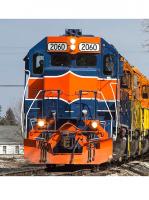 Maryland Midland MMID &2060 Blue Orange Stripe & Front Scheme Class GP38-3 Diesel-Electric Locomotive for Model Railroaders Inspiration