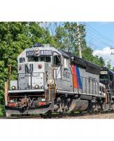 New Jersey Transit NJT #4102 Silver Color-Themed Stripe Scheme Class EMD GP40PH-2 Passenger Diesel-Electric Locomotive for Model Railroaders Inspiration