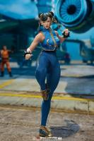 Chun Li In A Blue Tight Jumpsuit The Street Fighter Sixth Scale Figure