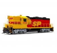 Southern Pacific SP #3846 HO Kodachrome Yellow Red Scheme Class EMD GP9R Road-Switcher Diesel-Electric Locomotive DCC & Tsunami2 Sound