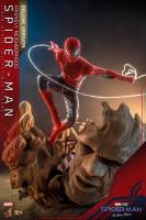 Tobey Maguire As Peter Parker AKA Friendly Neighborhood Spider-Man The No Way Home DELUXE Sixth Scale Figure Diorama