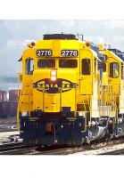 Atchison, Topeka & Santa Fe AT&SF #2710 HO Blue Warbonnet Yellow Scheme Class EMD GP30U Road-Switcher Diesel-Electric Locomotive DCC & Paragon4 Sound