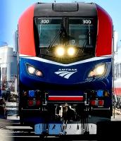 AMTRAK #300 HO Blue Red Front Scheme Siemens Class ALC-42 Long-distance Charger Diesel-Electric Locomotive DCC & LokSound