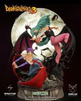 Morrigan & Lilith The Darkstalkers 3 Specter Sixth Scale Statue Diorama