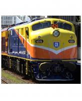 Northern Rivers Railroad NRR Australia #42105 HO Blue Orange & Yellow Scheme Class 421 Diesel-Electric Locomotive DCC & LokSound