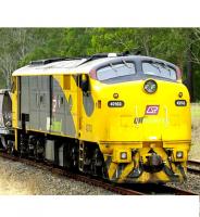 QR National Australia #42103 HO Black Yellow Front Scheme Class 421 Diesel-Electric Locomotive DCC & LokSound